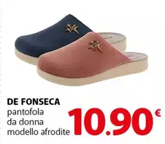 De Fonseca - Pantofola Da Donna Modello Afrodite