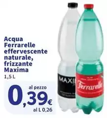 Ferrarelle - Acqua Effervescente Naturale, Frizzante Ferrarelle - Acqua Effervescente Naturale, Frizzante