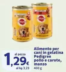 Pedigree - Alimento Per Cani In Gelatina Pollo E Carote Pedigree - Alimento Per Cani In Gelatina Pollo E Carote