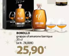 Bonollo - Grappa Of Amarone Barrique Bonollo - Grappa Of Amarone Barrique