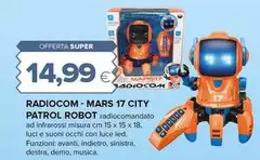 Luce - Radiocom - Mars 17 City Patrol Robot Luce - Radiocom - Mars 17 City Patrol Robot
