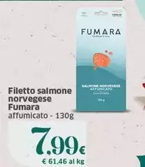 Fumara - Filetto Salmone Norvegese Fumara - Filetto Salmone Norvegese