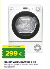 Candy - Asciugatrice 8 Kg Candy - Asciugatrice 8 Kg