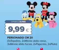 Personaggi Cm 20 Personaggi Cm 20