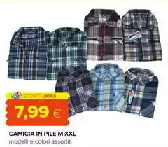 Camicia In Pile M-XXL Camicia In Pile M-XXL