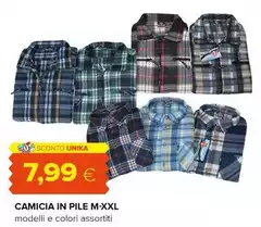 Camicia In Pile M-XXL Camicia In Pile M-XXL