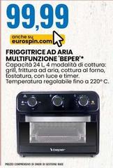 Beper - Friggitrice Ad Aria Multifunzione