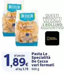 De Cecco - Pasta Le Specialita
