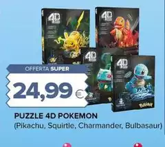 Pokémon - Puzzle 4d Pokémon - Puzzle 4d