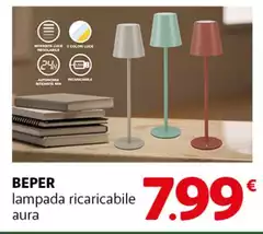 Beper - Lampada Ricaricabile Beper - Lampada Ricaricabile