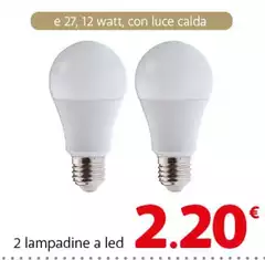 Luce - 2 Lampadine A Led Luce - 2 Lampadine A Led