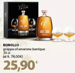 Bonollo - Grappa Of Amarone Barrique Bonollo - Grappa Of Amarone Barrique