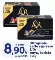 Capsule - 30 Caffè Espresso Onyx, Barista Capsule - 30 Caffè Espresso Onyx, Barista