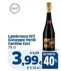 Giuseppe - Lambrusco IGT Verdi Giuseppe - Lambrusco IGT Verdi