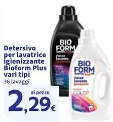 Bioform - Detersivo Per Lavatrice Igienizzante Plus Bioform - Detersivo Per Lavatrice Igienizzante Plus