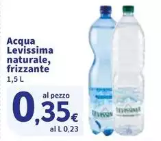 Levissima - Acqua Naturale, Frizzante Levissima - Acqua Naturale, Frizzante