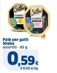 Sheba - Patè Per Gatti Sheba - Patè Per Gatti