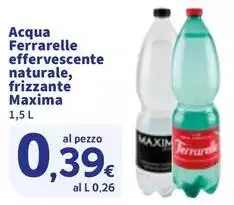 Ferrarelle - Acqua Effervescente Naturale, Frizzante Ferrarelle - Acqua Effervescente Naturale, Frizzante