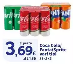 Coca Cola - Vari Tipi Coca Cola - Vari Tipi