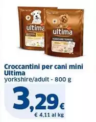 Ultima - Croccantini Per Cani Mini Ultima - Croccantini Per Cani Mini