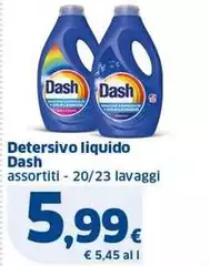 Dash - Detersivo Liquido Dash - Detersivo Liquido