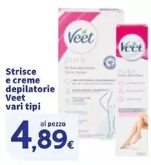 Veet - Strisce E Creme Depilatorie Veet - Strisce E Creme Depilatorie