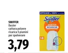 Swiffer - Duster Cattura Polvere Ricarica 5 Piumini Per Spolverare Swiffer - Duster Cattura Polvere Ricarica 5 Piumini Per Spolverare