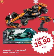 Martini - Modellino Fl Rc Mclaren/ Aston Martini - Modellino Fl Rc Mclaren/ Aston