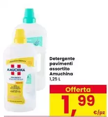 Amuchina - Detergente Pavimenti Assortito Amuchina - Detergente Pavimenti Assortito