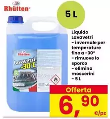 Rhütten - Lavavetri Invernale Per Temperature Fino A -30% Rimuove Lo Sporco Rhütten - Lavavetri Invernale Per Temperature Fino A -30% Rimuove Lo Sporco