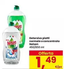 Nelsen - Detersivo Piatti Normale O Concentrato Nelsen - Detersivo Piatti Normale O Concentrato