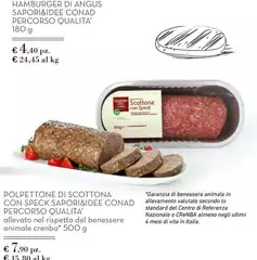 Conad - Sapori&Idee Polpettone Di Scottona Con Speck Conad - Sapori&Idee Polpettone Di Scottona Con Speck