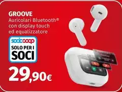 Solo - Auricolari Bluetooth® Con Display Touch Ed Equalizzatore Solo - Auricolari Bluetooth® Con Display Touch Ed Equalizzatore