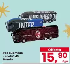 Mondo natura - Rdc Bus Milan Scala 1:43