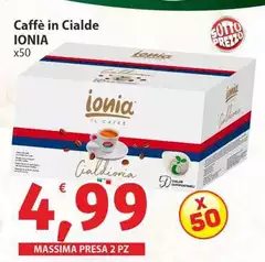 Ionia - Caffè In Cialde Ionia - Caffè In Cialde