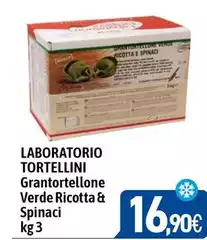 Tortellini Grantortellone Verde Ricotta & Spinaci Tortellini Grantortellone Verde Ricotta & Spinaci