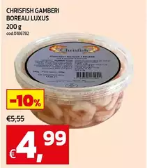 Chrisfish - Gamberi Boreali Luxus Chrisfish - Gamberi Boreali Luxus