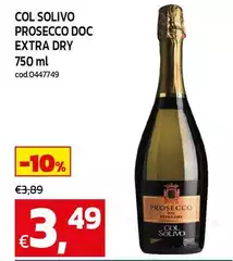 Prosecco DOC Extra Dry Prosecco DOC Extra Dry