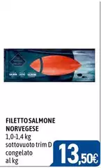 Filetto Salmone Norvegese Filetto Salmone Norvegese
