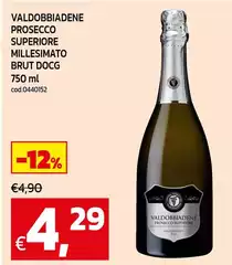 Cantina produttori di valdobbiadene - Valdobbiadene Prosecco Superiore Millesimato Brut DOCG