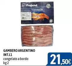 Profand - Gambero Argentino Int.l Profand - Gambero Argentino Int.l