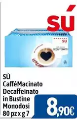 Su - Caffé Macinato Decaffeinato In Bustine Monodosi Su - Caffé Macinato Decaffeinato In Bustine Monodosi