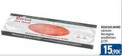 Rosa Del Nord - Salmone Norvegese Preaffettato Rosa Del Nord - Salmone Norvegese Preaffettato
