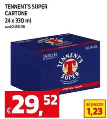 Tennent's - Super Cartone