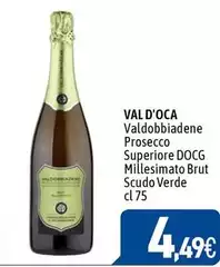 Valdobbiadene - Prosecco Superiore DOCG Millesimato Brut Scudo Verde Valdobbiadene - Prosecco Superiore DOCG Millesimato Brut Scudo Verde