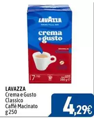 Lavazza - Crema E Gusto Classico Caffè Macinato Lavazza - Crema E Gusto Classico Caffè Macinato