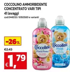 Coccolino -  Ammorbidente Concentrato