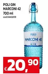 Poly - Gin Marconi 42 Poly - Gin Marconi 42