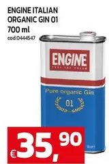 Engine - Italian Organic Gin 01 Engine - Italian Organic Gin 01