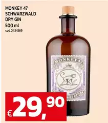 Monkey 47 - 47 Schwarzwald Dry Gin Monkey 47 - 47 Schwarzwald Dry Gin
